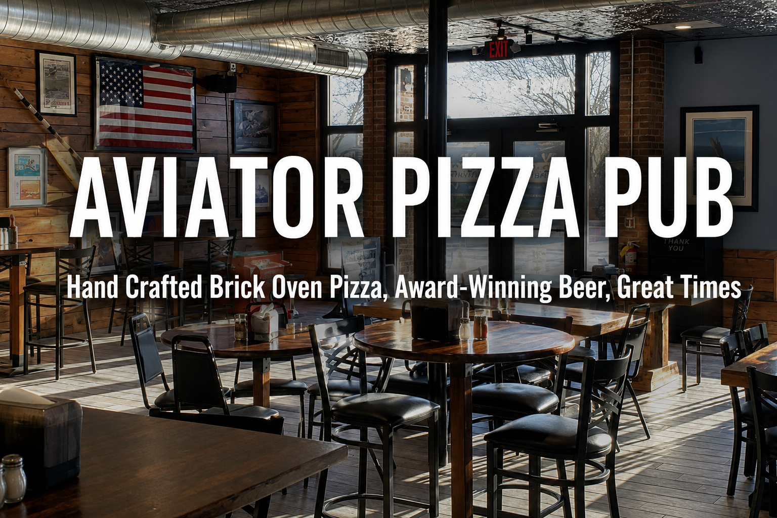 Aviator Pizza Pub Aviator Brewing Company